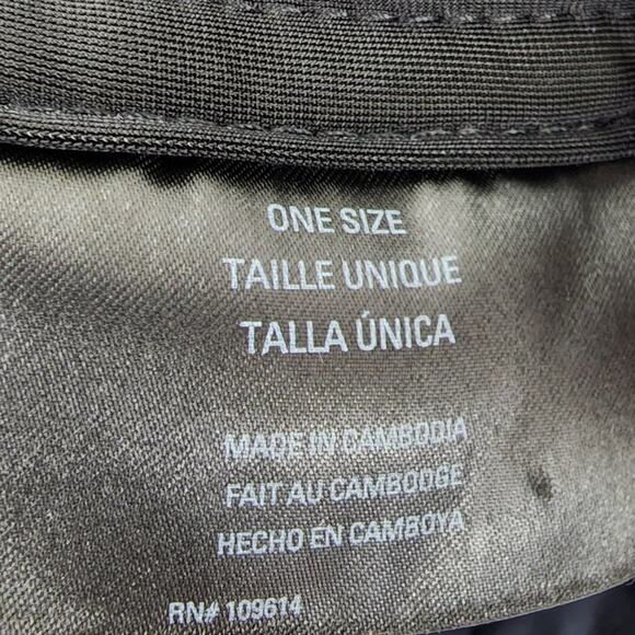 5.11 Tactical Cap Unisex One Size Black with White Logo Flag Bearer Snapback Cap - Picture 10 of 12